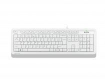 A4 Tech FK10 TR Q USB Beyaz Multimedya Kablolu Klavye