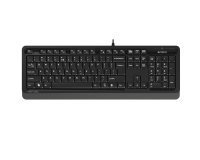 A4 Tech FK10 TR Q USB Siyah Multimedya Kablolu Klavye