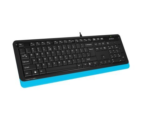 A4 Tech FK10 TR Q USB Mavi Multimedya Kablolu Klavye