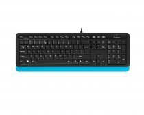A4 Tech FK10 TR Q USB Mavi Multimedya Kablolu Klavye