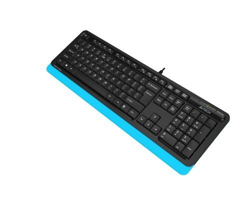 A4 Tech FK10 TR Q USB Mavi Multimedya Kablolu Klavye