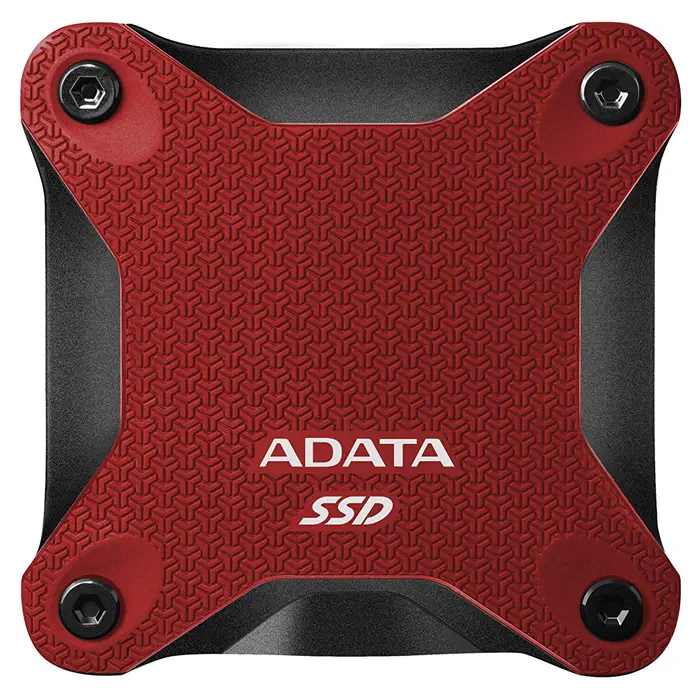 Adata SD600Q ASD600Q-240GU31-CRD 2.5” 240GB 440/430MB/s USB 3.2 Kırmızı Taşınabilir SSD Disk