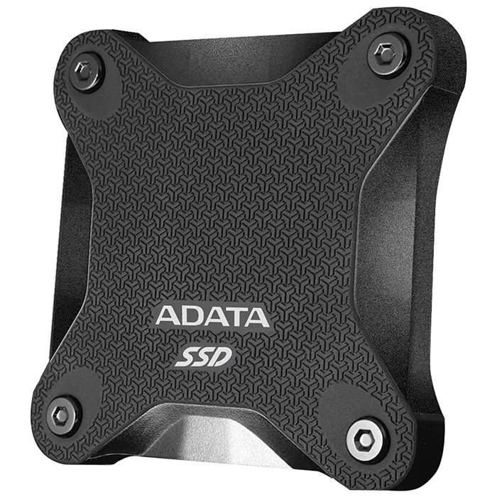 Adata SD600Q ASD600Q-240GU31-CBK 2.5” 240GB 440/430MB/s USB 3.2 Siyah Taşınabilir SSD Disk