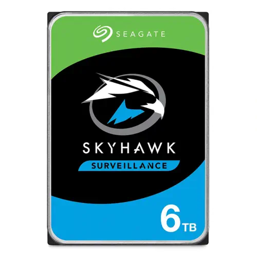 Seagate Skyhawk 3.5″ 6TB Sata 3.0 256MB 7200Rpm 7/24 Güvenlik Disk - ST6000VX0023