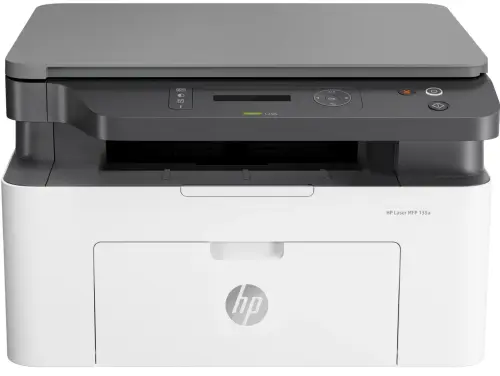 HP 135A 4ZB82A Tarayıcı + Fotokopi Mono Çok Fonksiyonlu Lazer Yazıcı