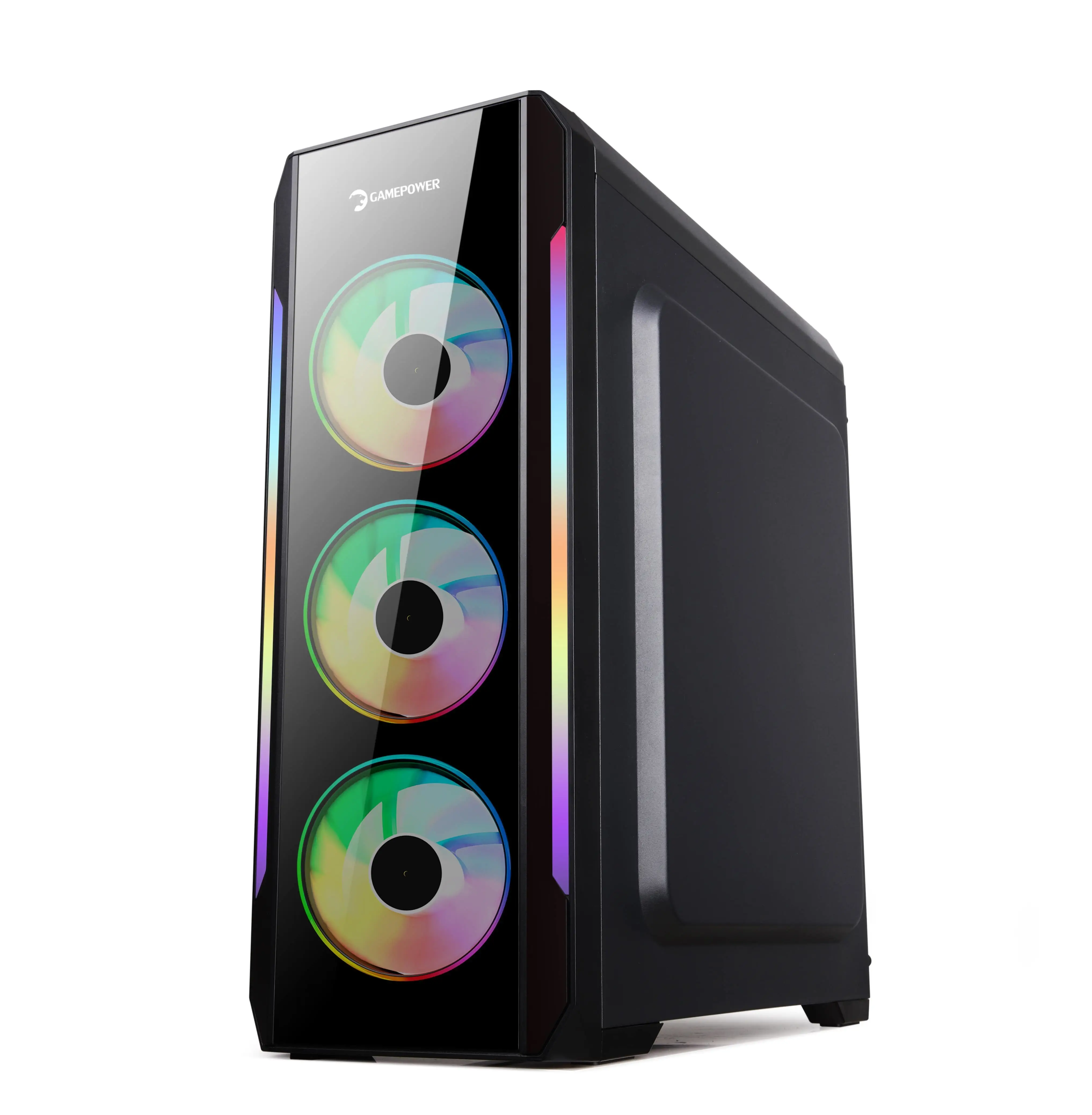 GamePower Wraith 4x120mm ARGB Fan ARGB LED Bar Gaming ATX RGB Kontrolcüsü ve Uzaktan Kumanda Kasa