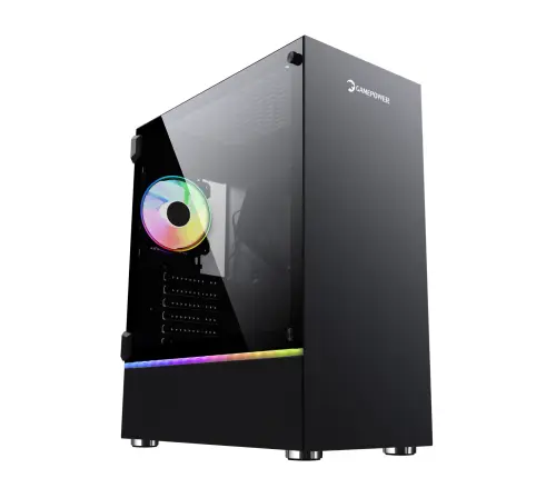 GamePower The Black Pearl ARGB Temperli Gaming Mid ATX Kasa