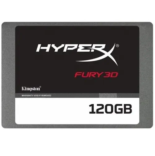 HyperX Fury 3D 120GB 2.5″ 500/500MBs SSD Disk - KC-S44120-6F