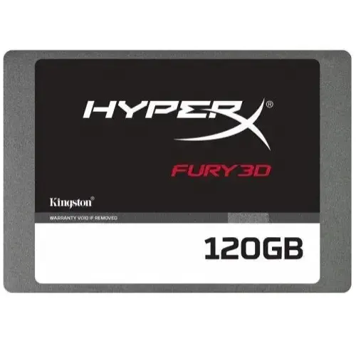 HyperX Fury 3D 120GB 2.5″ 500/500MBs SSD Disk - KC-S44120-6F