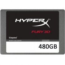 HyperX Fury 3D 480GB 2.5&quot; 500/500MBs SSD Disk - KC-S44480-6F