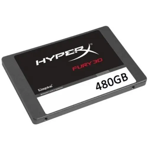HyperX Fury 3D 480GB 2.5″ 500/500MBs SSD Disk - KC-S44480-6F