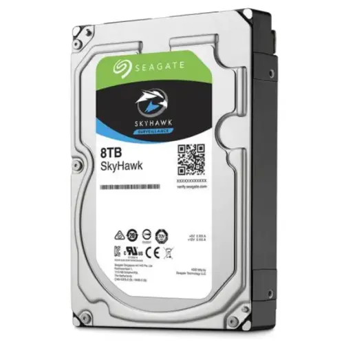 Seagate Skyhawk ST8000VX004 3.5″ 8TB 256MB  Sata3 7/24 Güvenlik Diski