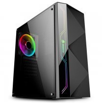 GameBooster GB-G3605B Rainbow RGB USB 3.0 ATX Siyah Mid-Tower Gaming (Oyuncu) Kasa