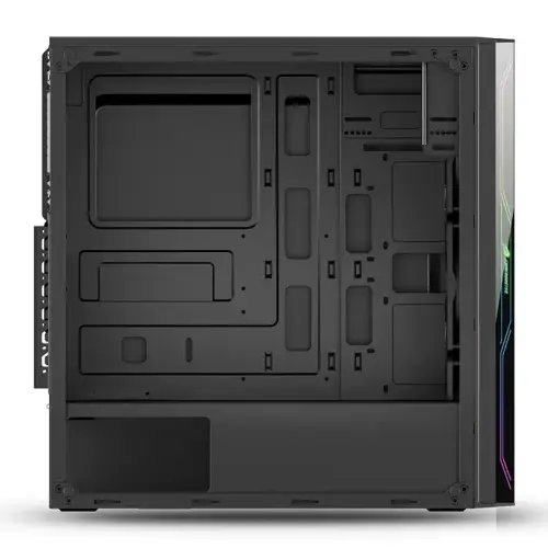 GameBooster GB-G3605B Rainbow RGB USB 3.0 ATX Siyah Mid-Tower Gaming (Oyuncu) Kasa