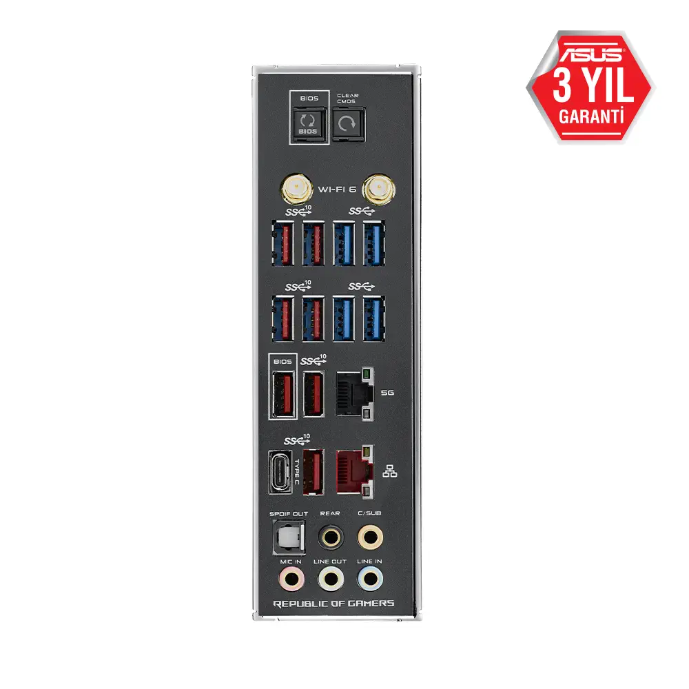 Asus ROG Crosshair VIII Formula AMD X570 Soket AM4 DDR4 4800(OC)Mhz ATX Gaming Anakart
