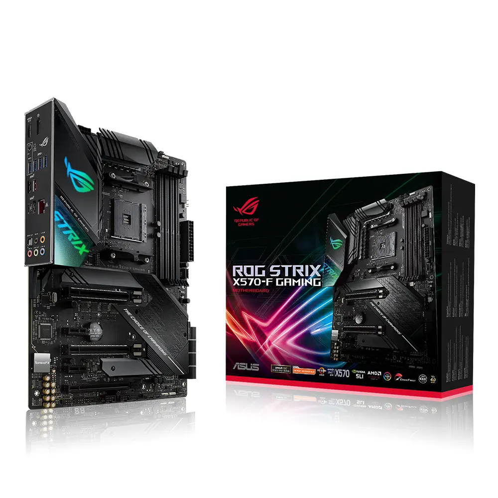 Asus ROG Strix X570-F Gaming AMD X570 Soket AM4 DDR4 4400(OC)MHz ATX Gaming Anakart