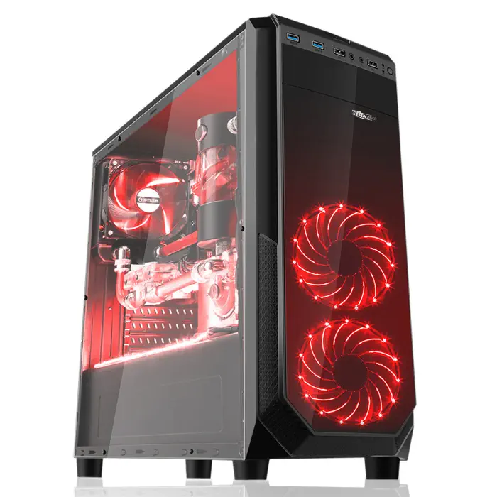Power Boost Royal VK-G1002S USB 3.0 Pencereli ATX Mid-Tower Gaming Kasa