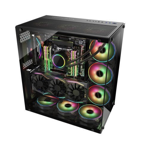GamePower WARCRY Gaming Full Tempered Glass ATX Kasa (Fansız)