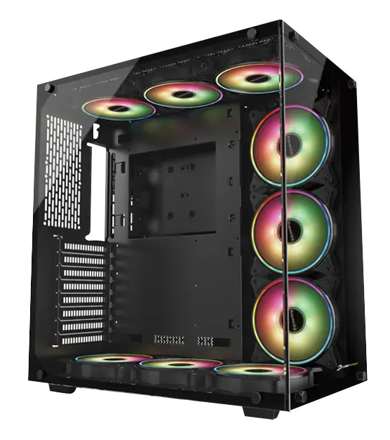 GamePower WARCRY Gaming Full Tempered Glass ATX Kasa (Fansız)