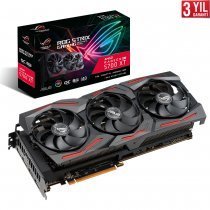 Asus Rog-Strix-RX5700XT-O8G-Gaming AMD Radeon RX 5700 XT 8GB GDDR6 256Bit DX12 Gaming Ekran Kartı