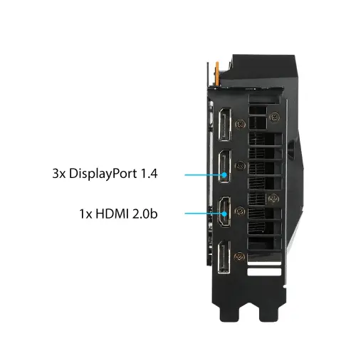 Asus Dual-RX5700-O8G-EVO AMD Radeon RX 5700 8GB GDDR6 256Bit DX12 Gaming Ekran Kartı