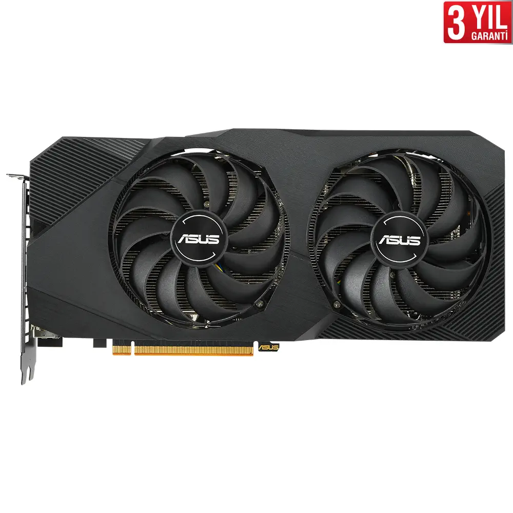 Asus Dual-RX5700-O8G-EVO AMD Radeon RX 5700 8GB GDDR6 256Bit DX12 Gaming Ekran Kartı
