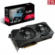 Asus Dual-RX5700-O8G-EVO AMD Radeon RX 5700 8GB GDDR6 256Bit DX12 Gaming Ekran Kartı