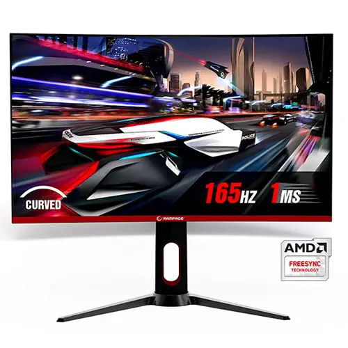 Rampage RM-165 27” 165Hz 1ms Pivot FreeSync LED Full HD VA Curved Gaming Monitör