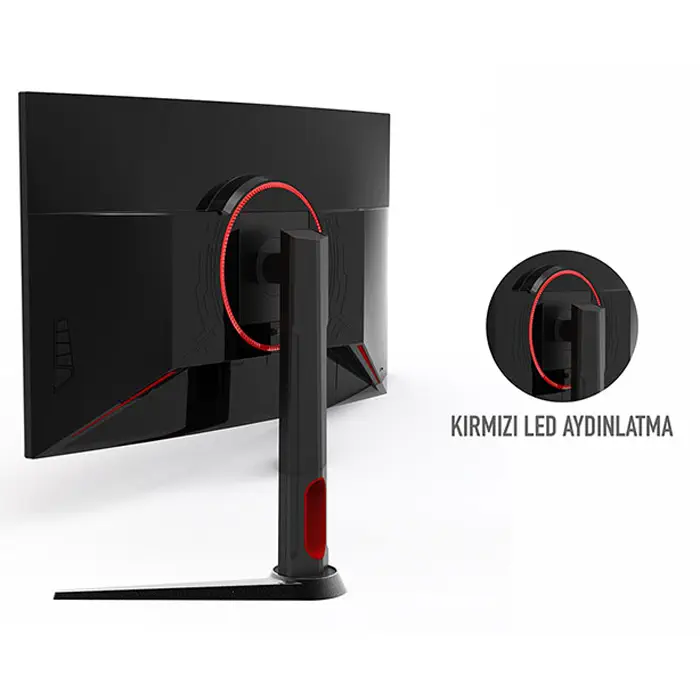 Rampage RM-165 27” 165Hz 1ms Pivot FreeSync LED Full HD VA Curved Gaming Monitör