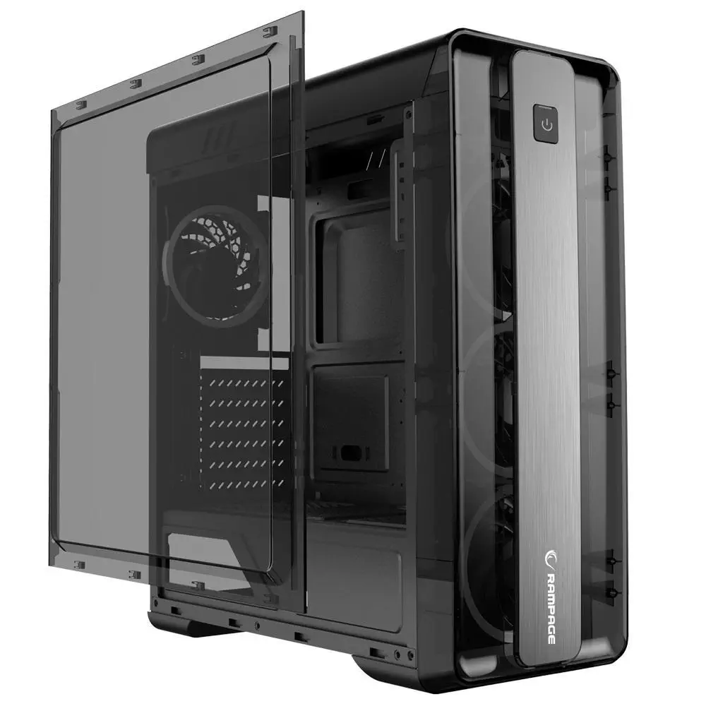 Rampage Prestige USB 3.0 Pencereli Mid-Tower Siyah Gaming Kasa