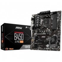 MSI B450-A Pro MAX AMD B450 Soket AM4 DDR4 4133(OC)MHz ATX Gaming Anakart