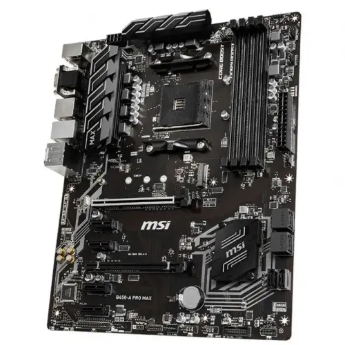 MSI B450-A Pro MAX AMD B450 Soket AM4 DDR4 4133(OC)MHz ATX Gaming Anakart