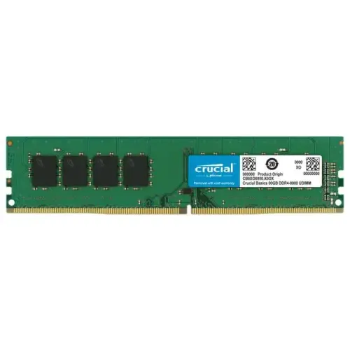 Crucial Basics UDIMM CB4GU2400 4GB (1x4GB) DDR4 2400MHz CL17 Ram
