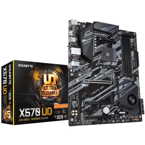 Gigabyte X570 UD AMD X570 Soket AM4 DDR4 4000 (OC) MHz ATX Gaming Anakart