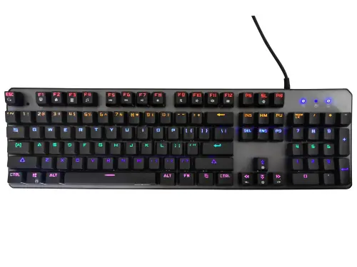 James Donkey 610S Rainbow Aydınlatmalı Black/Red Switch İng Q USB Gaming Mekanik Klavye