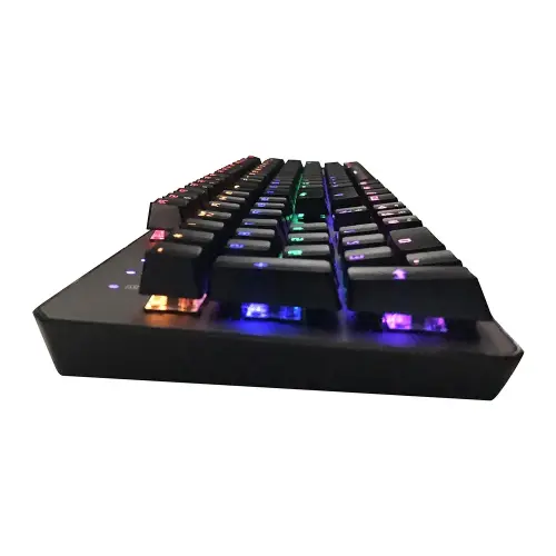 James Donkey 610S Rainbow Aydınlatmalı Black/Brown Switch İng Q USB Gaming Mekanik Klavye