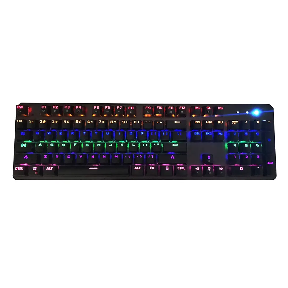 James Donkey 610S Rainbow Aydınlatmalı Black/Brown Switch İng Q USB Gaming Mekanik Klavye