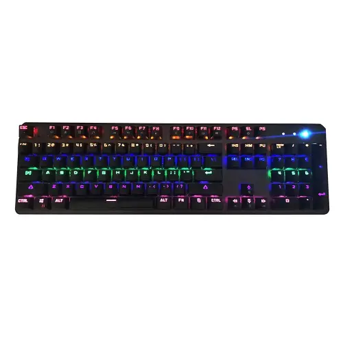 James Donkey 610S Rainbow Aydınlatmalı Black/Red Switch İng Q USB Gaming Mekanik Klavye