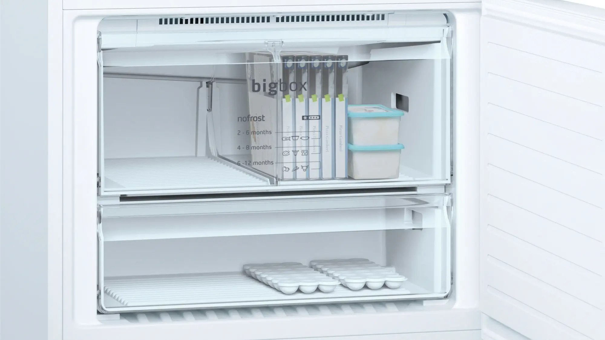 Profilo BD3086W3DN A++ 682 Lt NoFrost Kombi Tipi Beyaz Buzdolabı