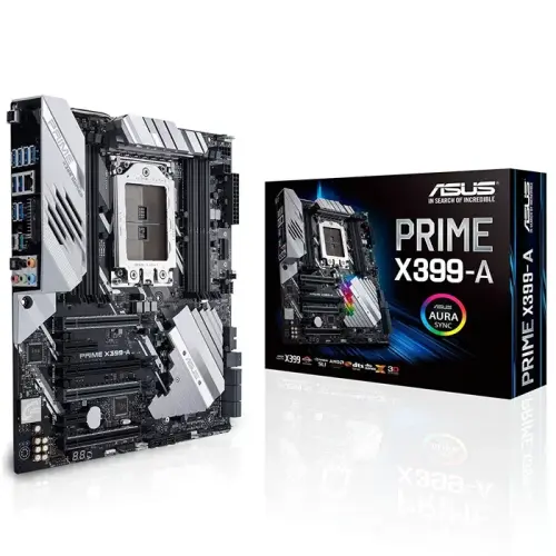 Asus Prime X399-A AMD X399 Soket TR4 DDR4 3600(OC)MHz E-ATX Gaming Anakart