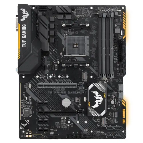 Asus TUF X470-Plus Gaming AMD X470 Soket AM4 DDR4 3466(OC)MHz ATX Gaming Anakart