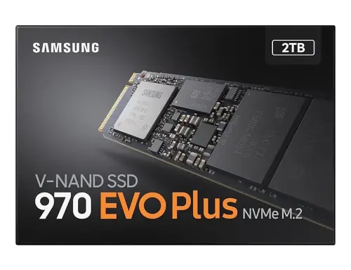 Samsung 970 Evo Plus 2TB 3500MB/3200MB/sn NVMe M.2 SSD Disk - MZ-V7S2T0BW