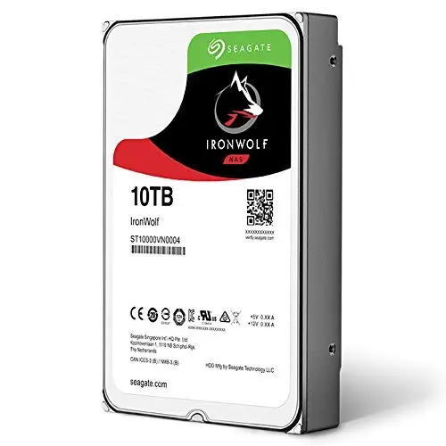 Seagate Ironwolf ST10000VN0008 10TB 3.5″ 256MB 7200 Rpm Nas Disk