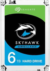 Seagate Skyhawk ST6000VX001 6TB 3.5″ 256MB 7/24 Güvenlik Disk
