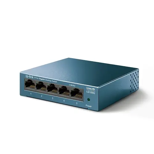 Tp-Link LS105G 5 Port 10/100/1000Mbps Yönetilemez Switch