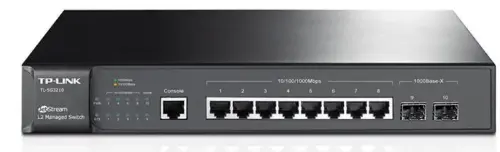 Tp-Link T2500G-10MPS 8 Port PoE+ 2SFP Yönetilebilir Switch