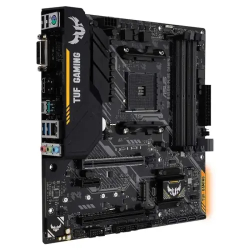 Asus TUF B450M-Plus Gaming AMD B450 Soket AM4 DDR4 4400(OC)MHz mATX Gaming Anakart