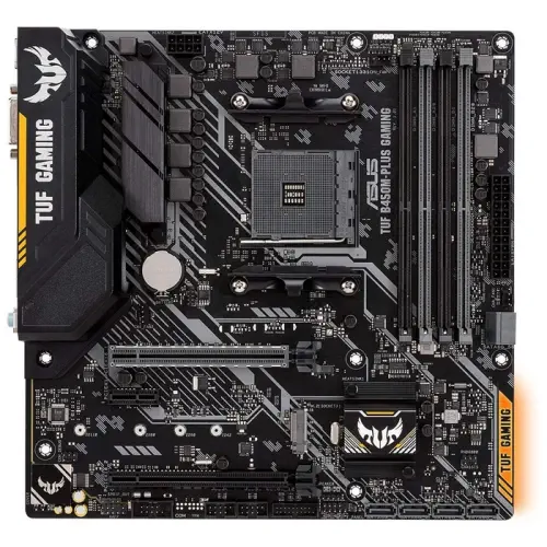 Asus TUF B450M-Plus Gaming AMD B450 Soket AM4 DDR4 4400(OC)MHz mATX Gaming Anakart