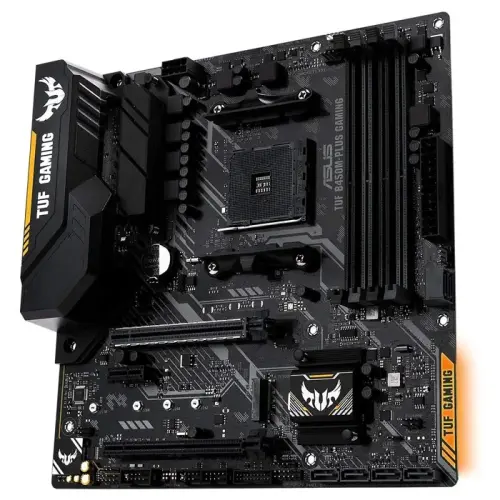 Asus TUF B450M-Plus Gaming AMD B450 Soket AM4 DDR4 4400(OC)MHz mATX Gaming Anakart