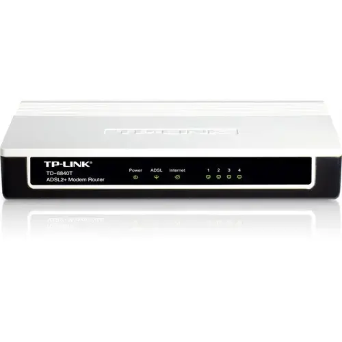 Tp-Link TD-8840T 4 Port 24Mbps ADSL2+ Modem Router